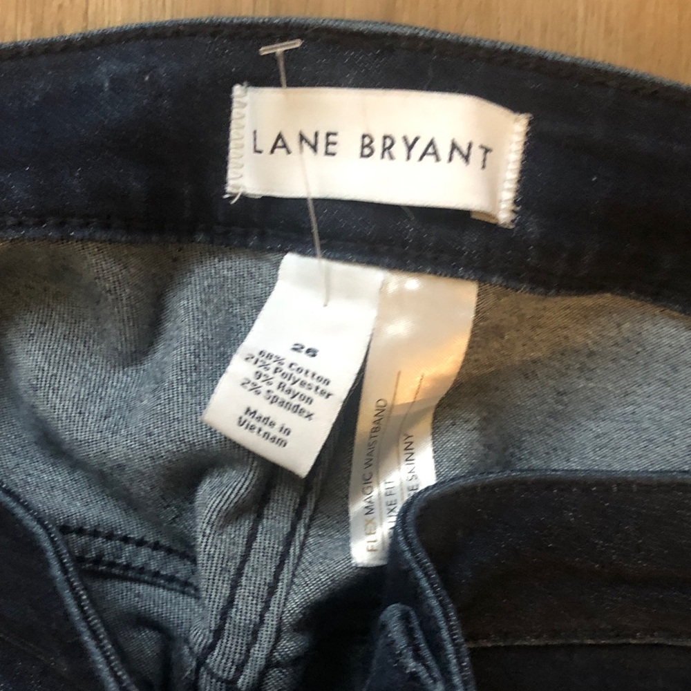 Lane Bryant Dark Blue Boyfriend Jeans - Picture 6 of 7